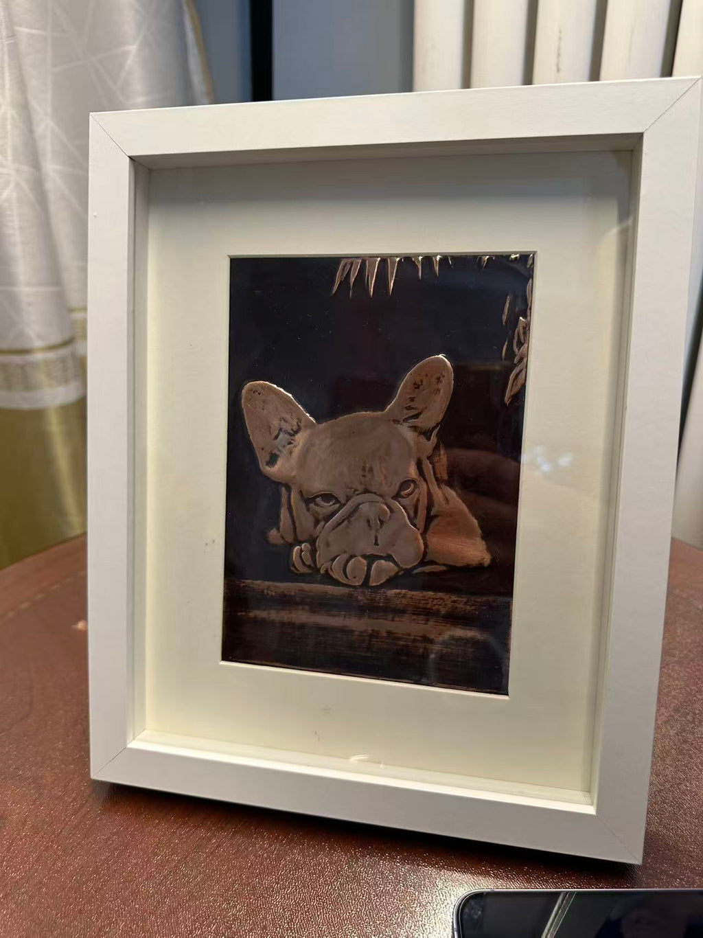 Copper Plat Rubbing(Customize)-Keep the memory alive....