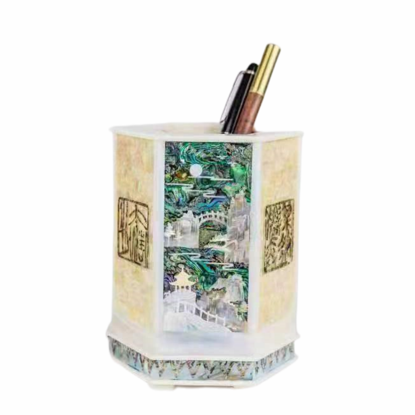 Treasure Shells Pen Container